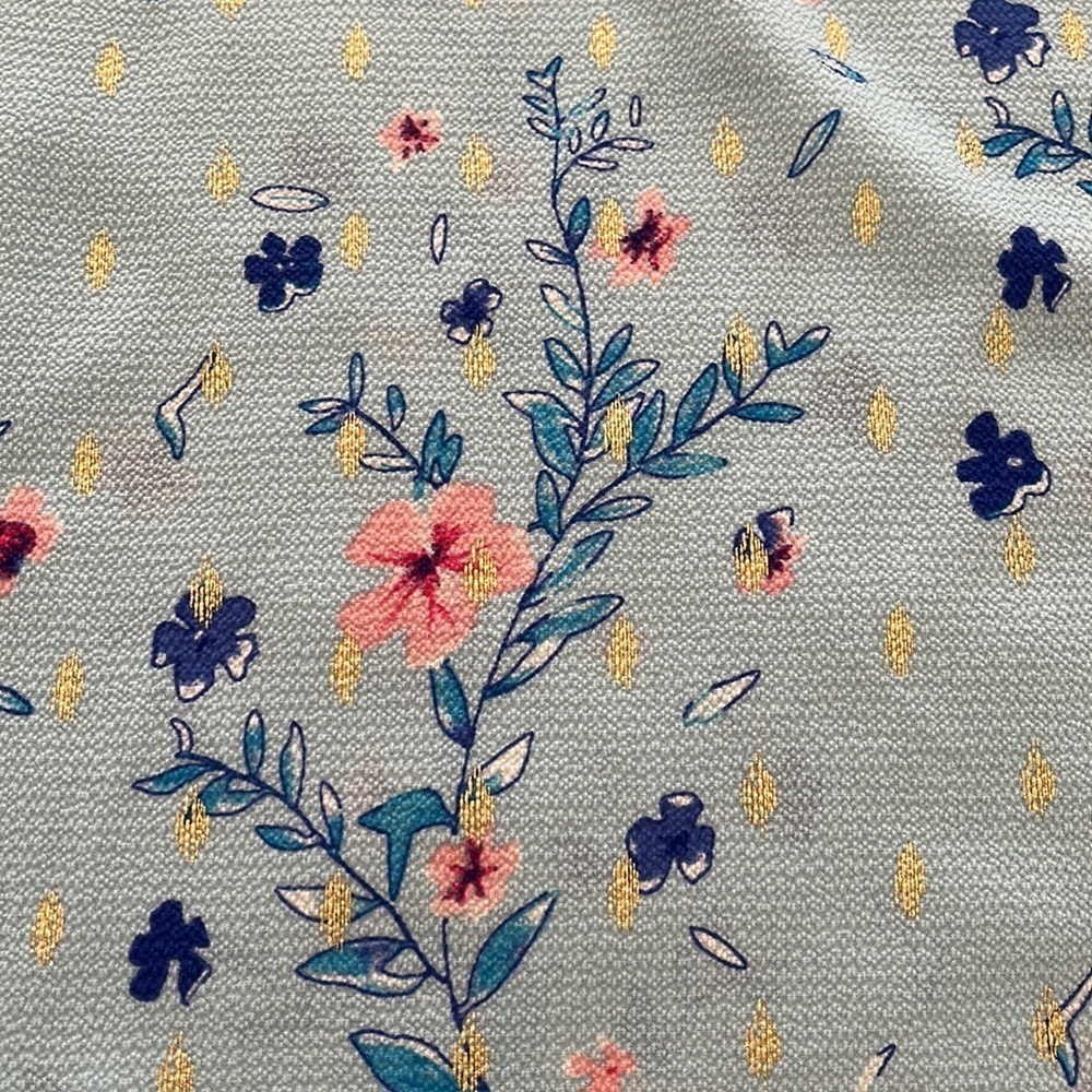 Juicy Couture Sky Blue Floral Dress Size:M - Picture 10 of 12